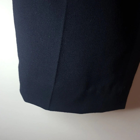 Tom Ford wool/silk crepe dbl pleated satin trim ladies tuxedo formal pants - Picture 9 of 15